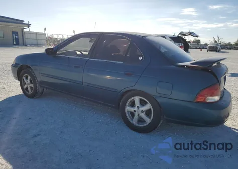 2000 Nissan Sentra Base z USA, uszkodzony, nr VIN 3N1CB51DXYL325620